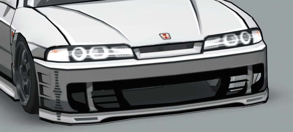 HONDA INTEGRA DC2 Anime Style (1)